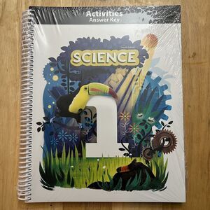 BJU Science 1 Student Activities Answer Key 4th Edition Spiral Bound Curriculum